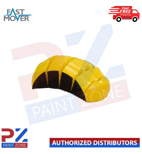 Hand Sanding Block 150mm, Sanding Disc Flexible Hook & Loop Fast Mover FMT5520